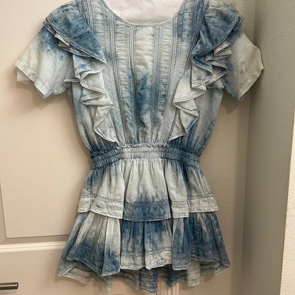 LoveShackFancy Natasha Mini Dress